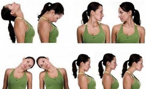 Gimnasia para el cuello con osteocondrose